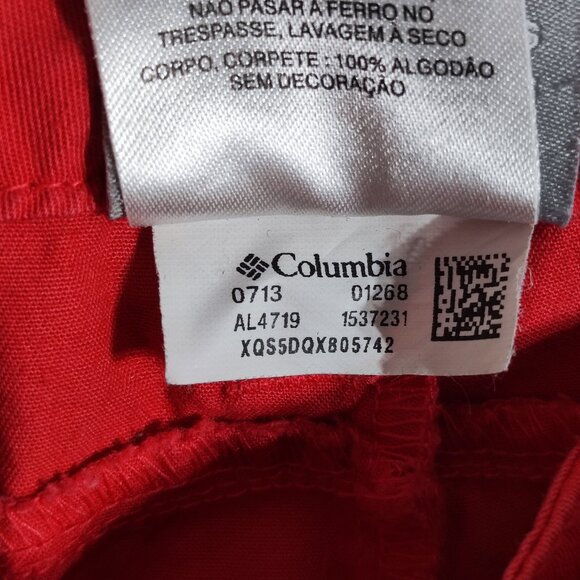 Columbia bermuda short women's size 4 salmon pink colour outdoor / street wear - Picture 7 of 13
